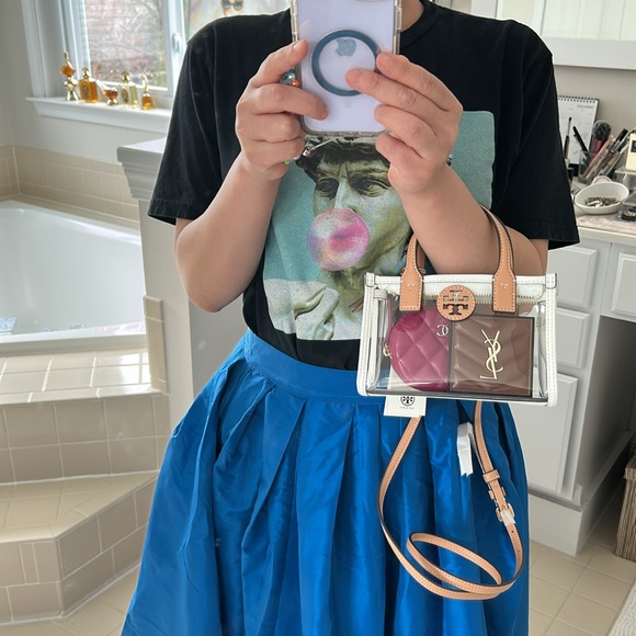 Tory Burch Clear mini tote. - Picture 5 of 15